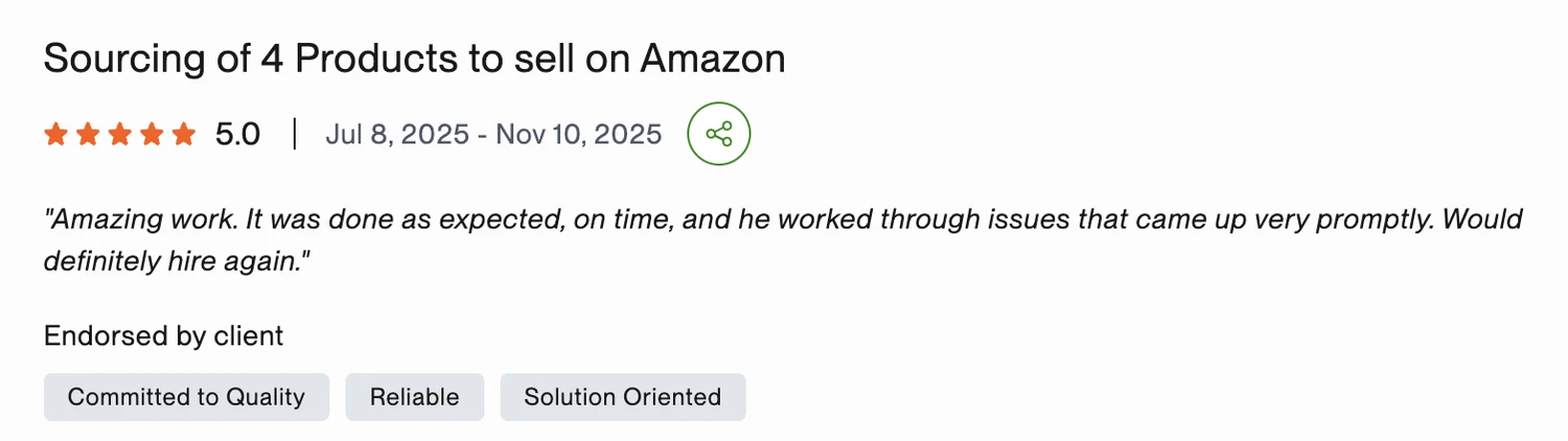 Client review from Ryan Minekime
